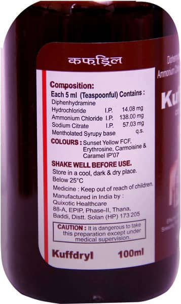 Kuffdryl Cough Syrup