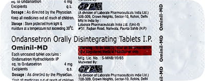 Ominil Md 4mg Tablet
