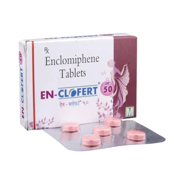 En Clofert 50mg Strip Of 5 Tablets