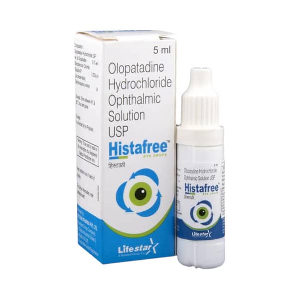 Histafree Bottle Of 5ml Eye Drops