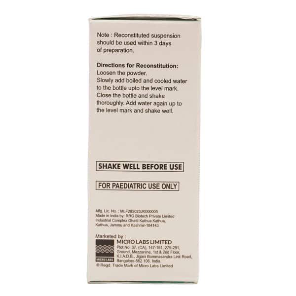 Aricef O 50mg Bottle Of 30ml Dry Syrup