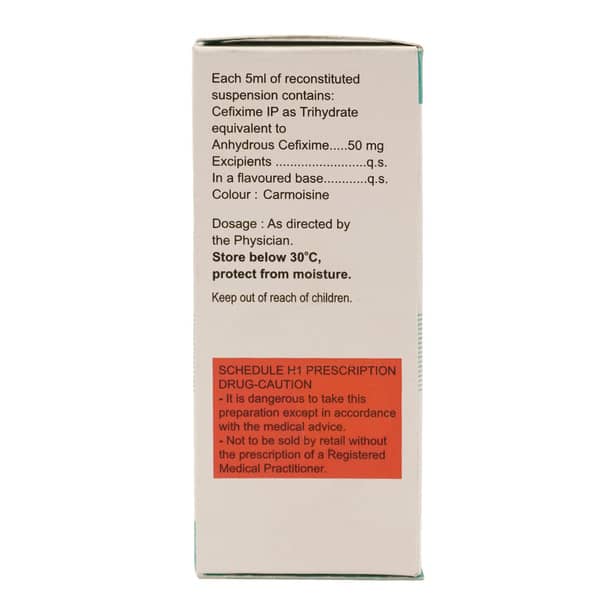 Aricef O 50mg Bottle Of 30ml Dry Syrup