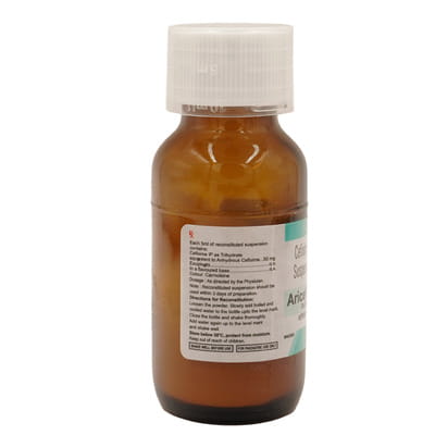 Aricef O 50mg Bottle Of 30ml Dry Syrup