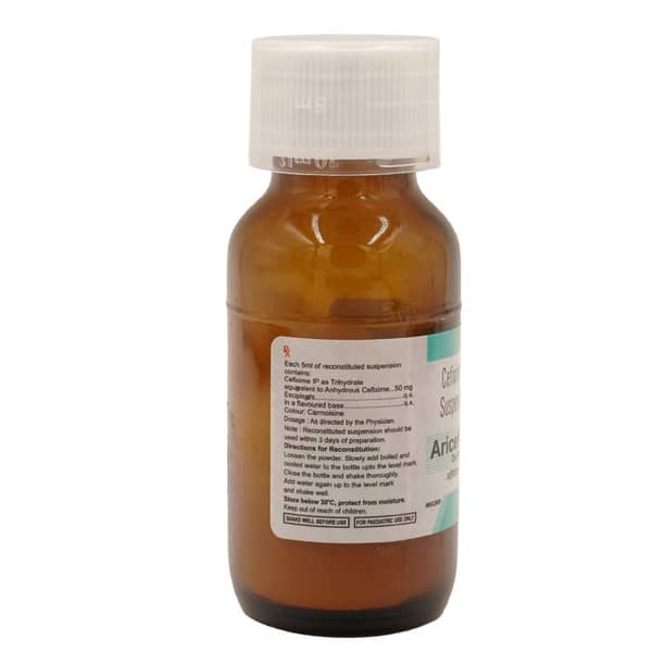 Aricef O 50mg Bottle Of 30ml Dry Syrup