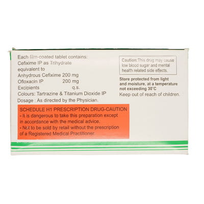 Aricef O Plus Strip Of 10 Tablets