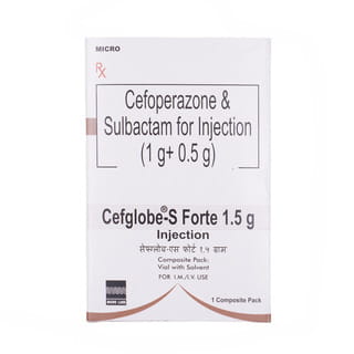 Cefglobe S Forte 1.5Gm Dry Vial Of 1 Powder For Injection