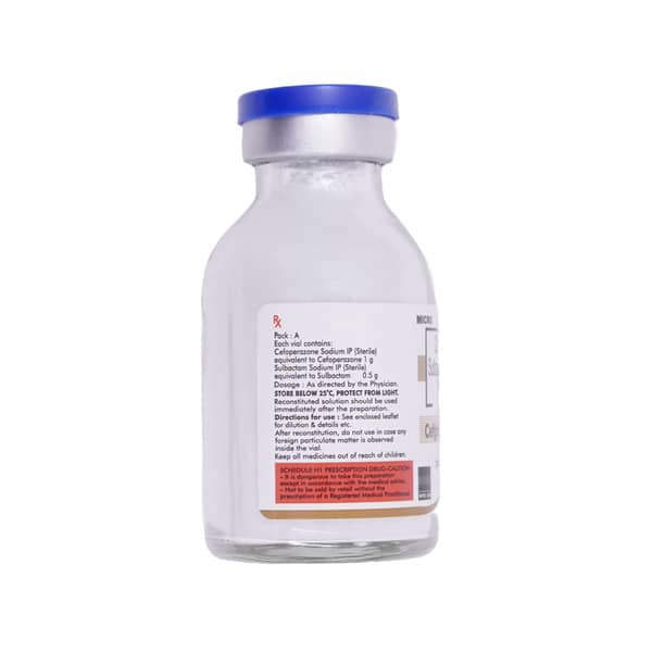 Cefglobe S Forte 1.5Gm Dry Vial Of 1 Powder For Injection
