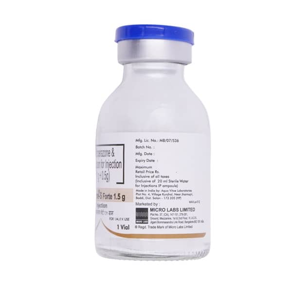 Cefglobe S Forte 1.5Gm Dry Vial Of 1 Powder For Injection