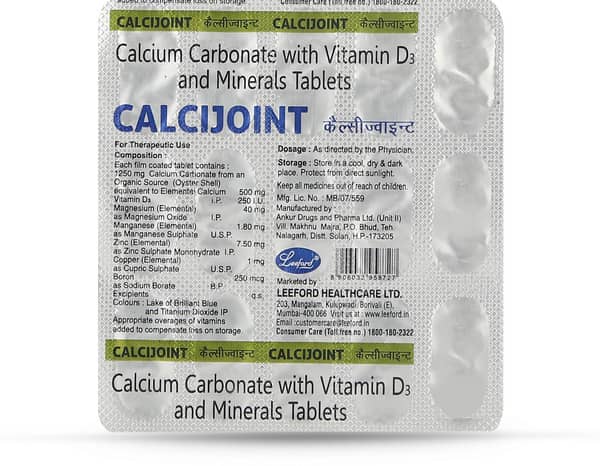 Calcijoint Strip Of 15 Tablets