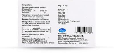 Calcijoint D3 Strip Of 4 Capsules