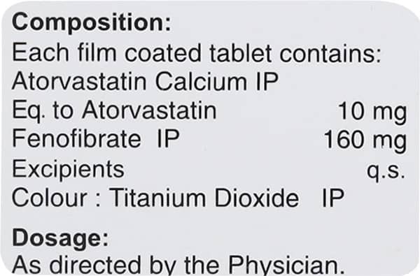 Cardiozen Fb 10mg Strip Of 10 Tablets