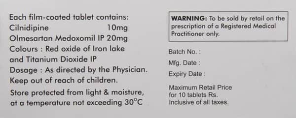 Nulong Ol 20mg Strip Of 10 Tablets