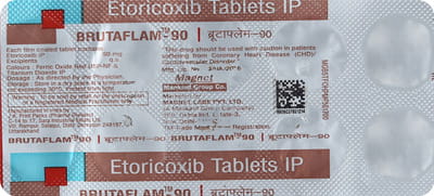 Brutaflam 90mg Strip Of 10 Tablets