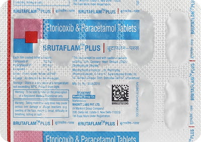 Brutaflam Plus Strip Of 10 Tablets