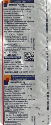 Cardimol Plus 10mg Strip Of 10 Tablets