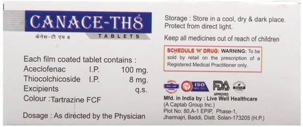 Canace Th 8Mg Tablet