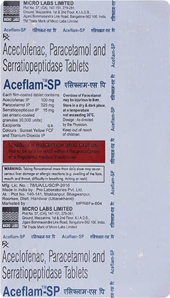 Aceflam-SP Tablet