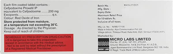 Hexapod 200mg Strip Of 10 Tablets