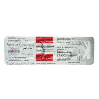 Exhep 20Mg Pre Filled Syringe Of 0.2Ml Injection
