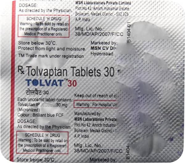 Tolvat 30 Tablet
