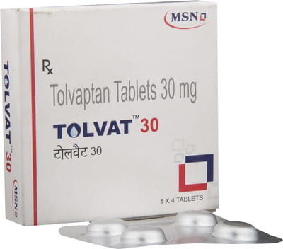 Tolvat 30mg Strip Of 4 Tablets