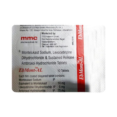 Ebmont Al Strip Of 10 Tablets