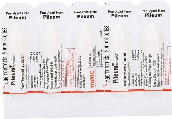 Pileum Rectal Suppository