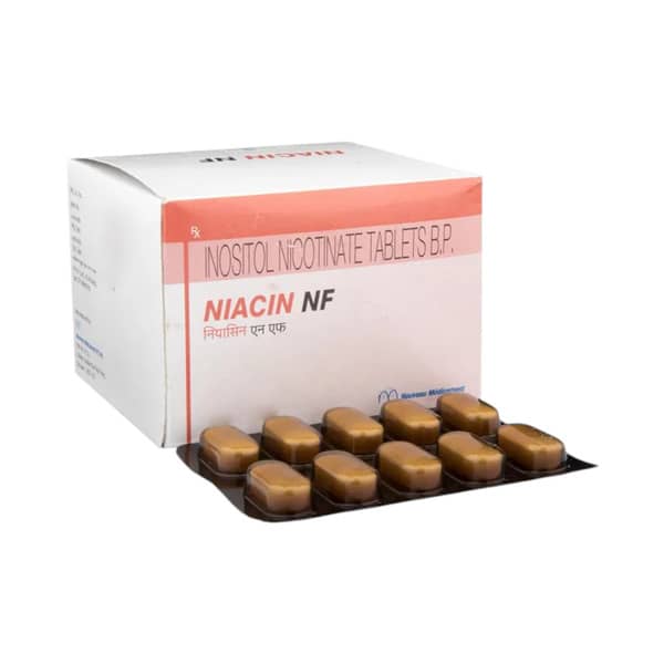 Niacin Nf 500mg Strip Of 10 Tablets