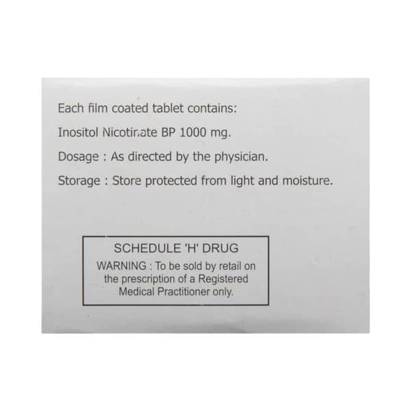 Niacin Nf 500mg Strip Of 10 Tablets