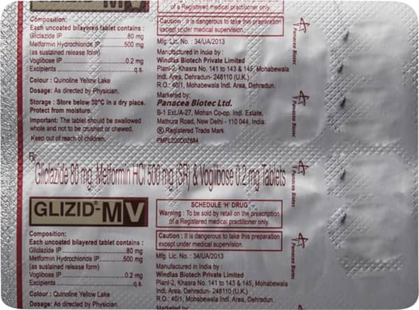 GLIZID-MV TABLET