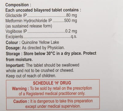 Glizid Mv Strip Of 10 Tablets