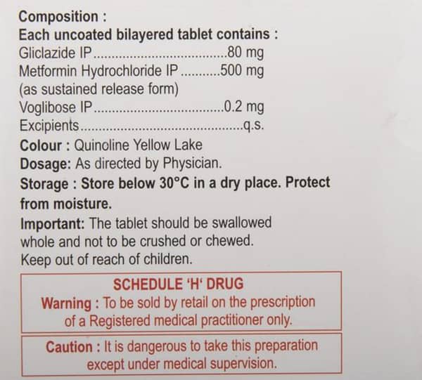 ग्लिज़िड-एमवी टैबलेट