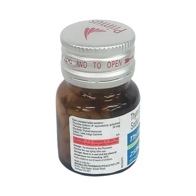 Thyrorich 25mcg Bottle Of 100 Tablets