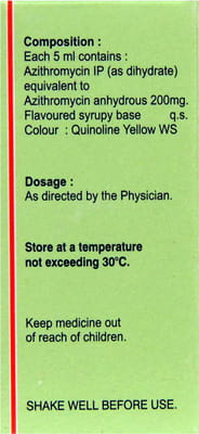 Azax 200mg Syrup 15ml