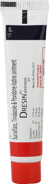 Dresin Tube Of 15gm Ointment