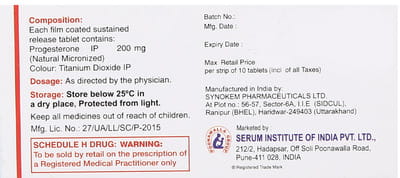 Strone Sr 200mg Strip Of 10 Tablets