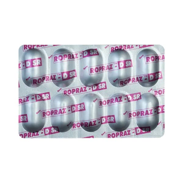 Ropraz Dsr Strip Of 10 Capsules