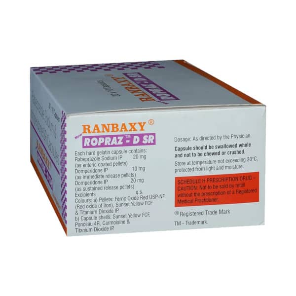 Ropraz Dsr Strip Of 10 Capsules