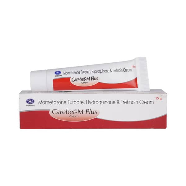 Carebet M Plus Tube Of 15gm Cream