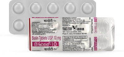 Biotee 10mg Strip Of 10 Tablets
