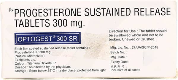Optogest Sr 300mg Strip Of 10 Tablets