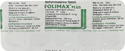 Folimax Plus Strip Of 10 Tablets