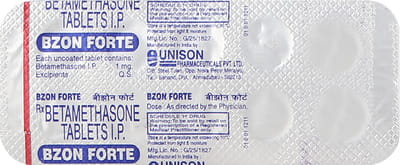 Bzon Forte 1mg Strip Of 10 Tablets