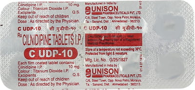 C Udp 10mg Strip Of 10 Tablets