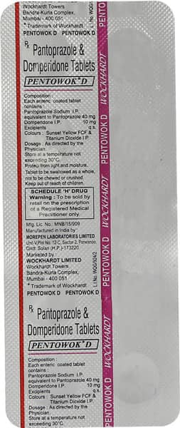 Pentowok D Strip Of 10 Tablets