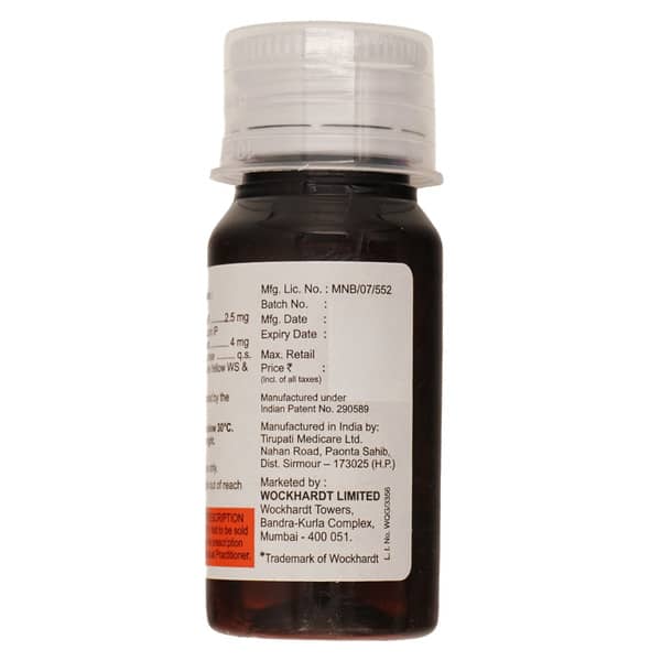 Montewok Lc Bottle Of 30Ml Syrup