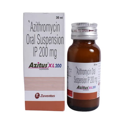 Azitus Xl 200mg Bottle Of 30ml Suspension