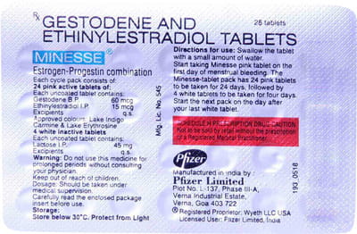 Minesse Strip Of 28 Tablets