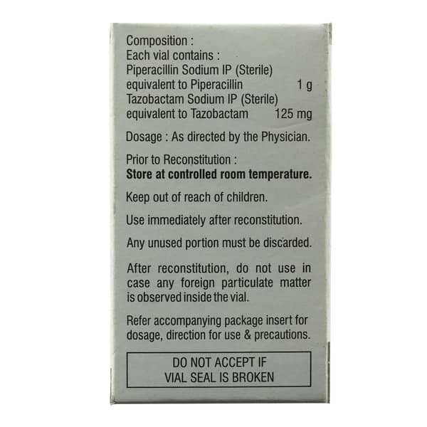 Tazotum 1.125gm Dry Vial Of 1 Powder For Injection