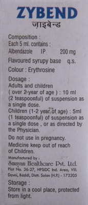 Zybend Suspension 10ml